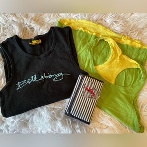 BILLABONG Vintage bundle, 2 tanks & wallet